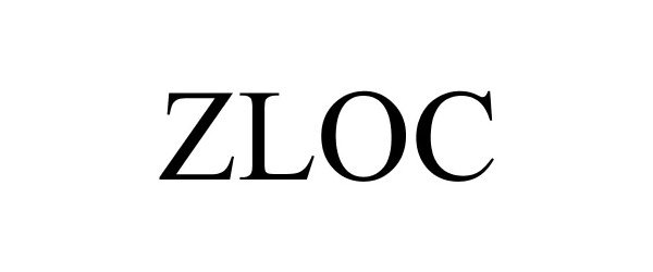 Trademark Logo ZLOC