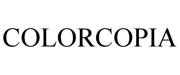 Trademark Logo COLORCOPIA