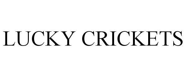 Trademark Logo LUCKY CRICKETS