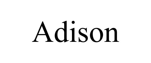 Trademark Logo ADISON