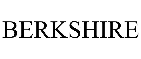 Trademark Logo BERKSHIRE