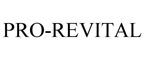  PRO-REVITAL