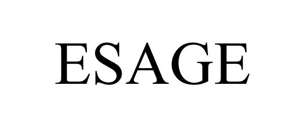 Trademark Logo ESAGE