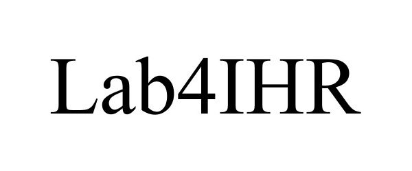 Trademark Logo LAB4IHR