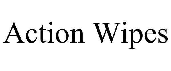 Trademark Logo ACTION WIPES