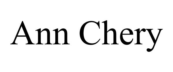Trademark Logo ANN CHERY