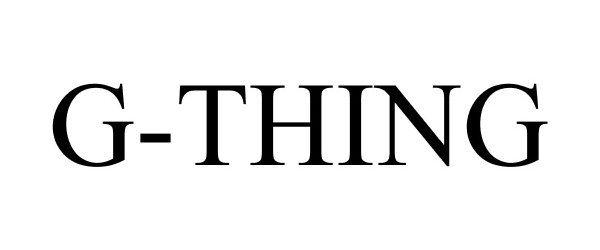 Trademark Logo G-THING