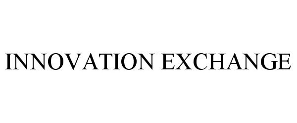 Trademark Logo INNOVATION EXCHANGE