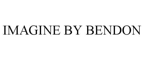 Trademark Logo IMAGINE BY BENDON