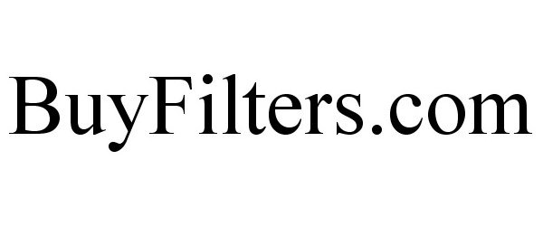 Trademark Logo BUYFILTERS.COM