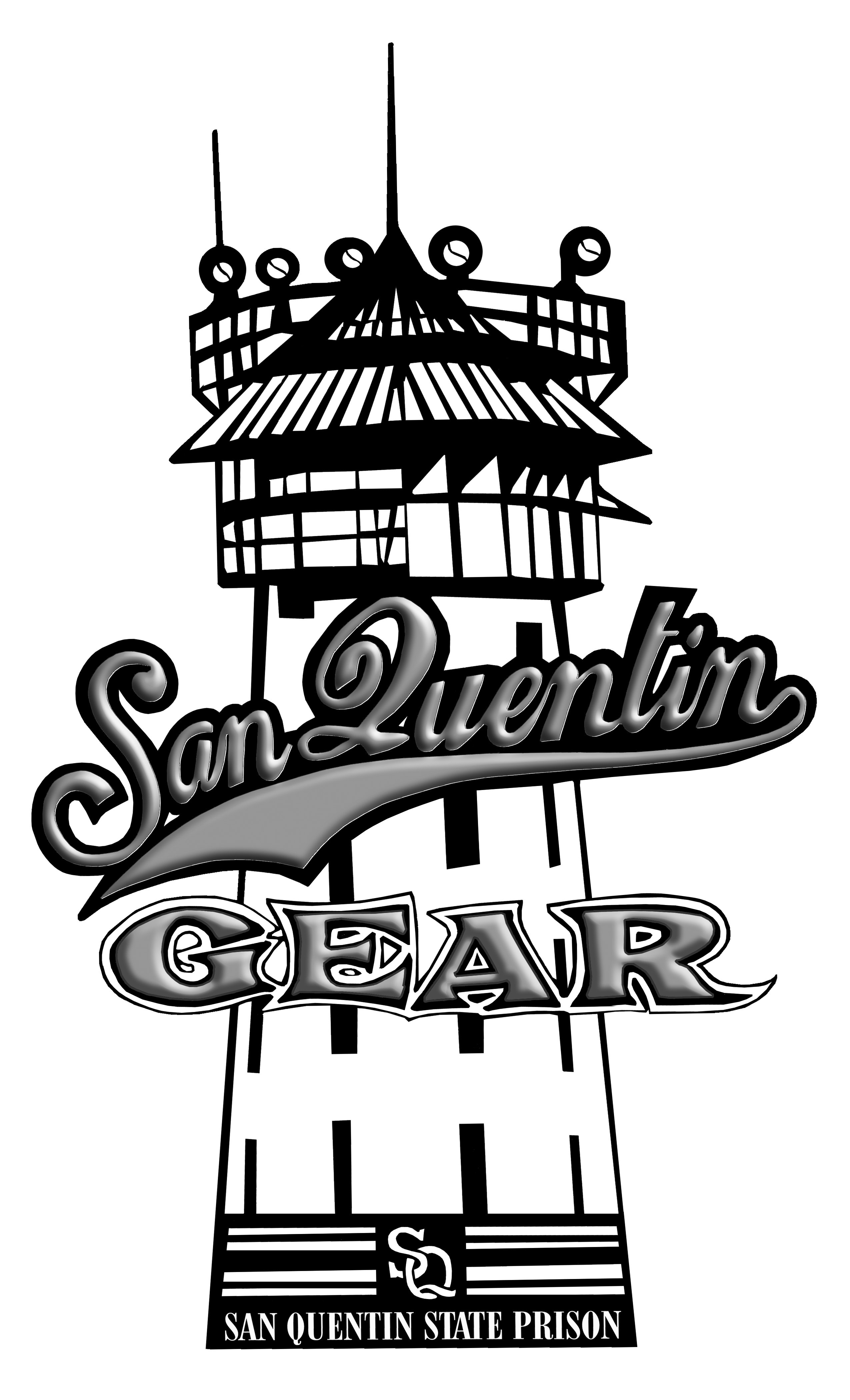 Trademark Logo SAN QUENTIN GEAR SQ SAN QUENTIN STATE PRISON