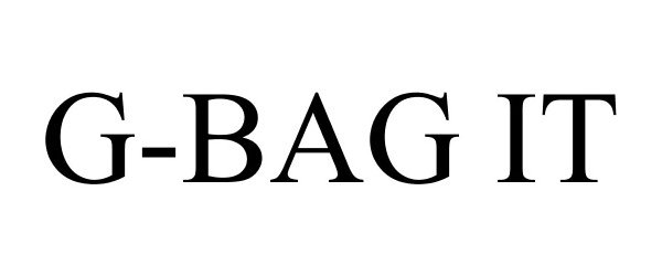  G-BAG IT