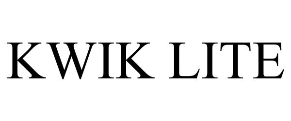  KWIK LITE