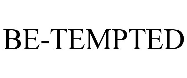 Trademark Logo BE-TEMPTED