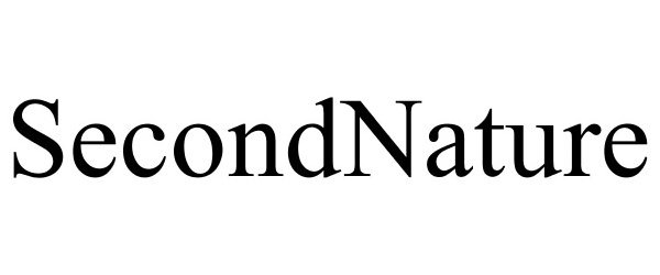 Trademark Logo SECONDNATURE