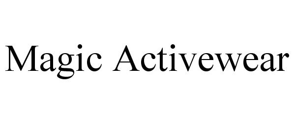  MAGIC ACTIVEWEAR