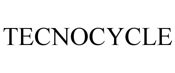 Trademark Logo TECNOCYCLE