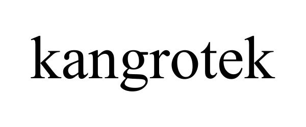 Trademark Logo KANGROTEK