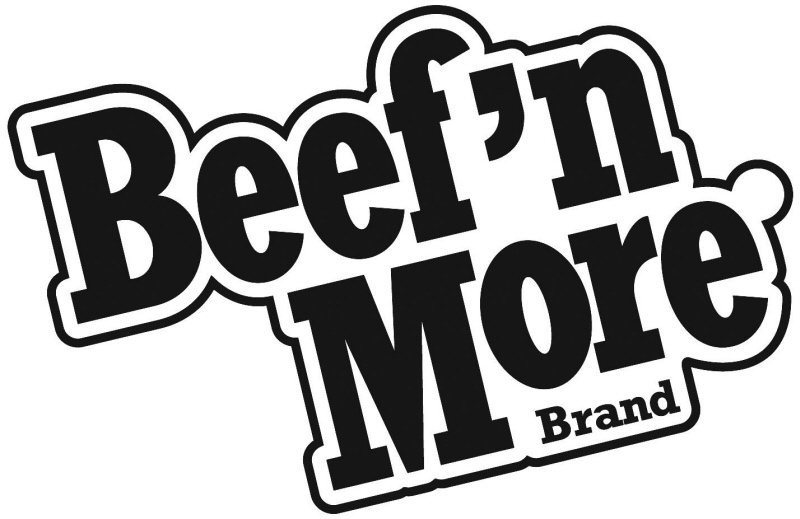 Trademark Logo BEEF 'N MORE BRAND