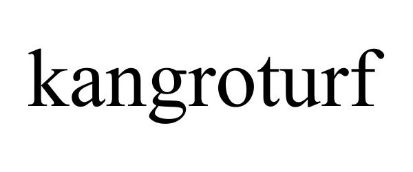 Trademark Logo KANGROTURF