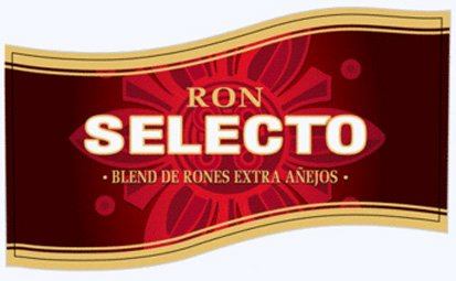 Trademark Logo RON SELECTO BLEND DE RONES EXTRA ANEJOS