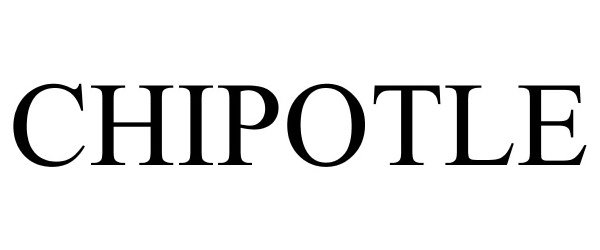 Trademark Logo CHIPOTLE