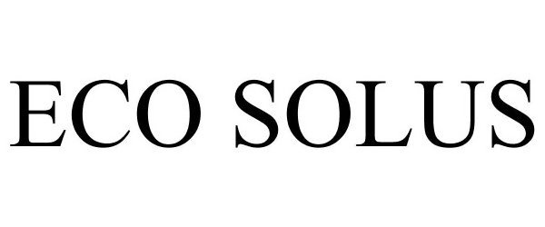 Trademark Logo ECO SOLUS