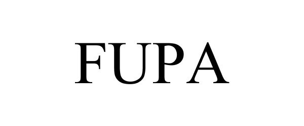 Trademark Logo FUPA