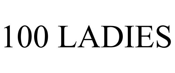 Trademark Logo 100 LADIES