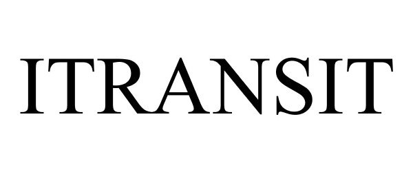 Trademark Logo ITRANSIT