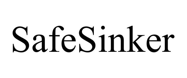 Trademark Logo SAFESINKER