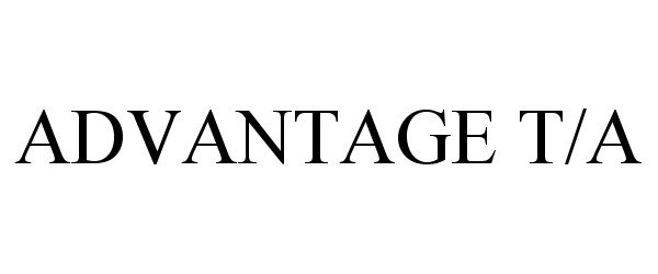 Trademark Logo ADVANTAGE T/A