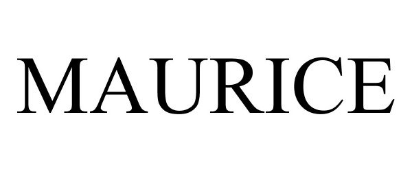 Trademark Logo MAURICE