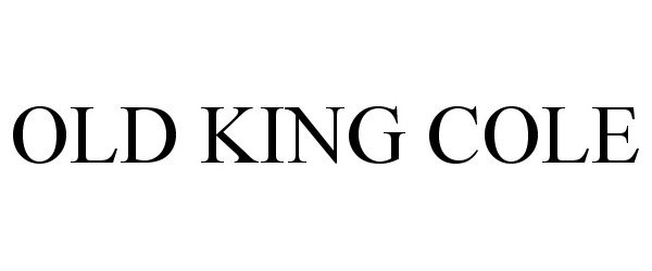 Trademark Logo OLD KING COLE