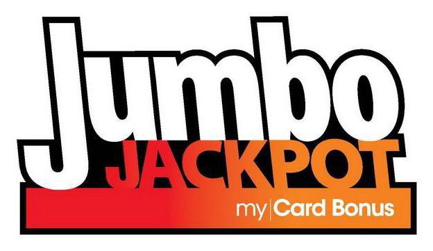 Trademark Logo JUMBO JACKPOT MY CARD BONUS