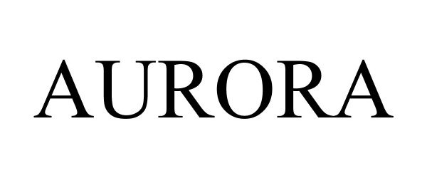 Trademark Logo AURORA