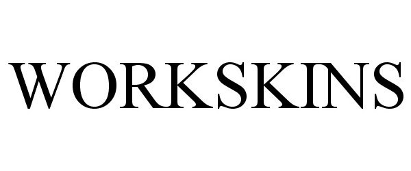 Trademark Logo WORKSKINS