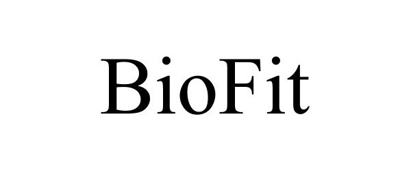 Trademark Logo BIOFIT