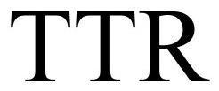 Trademark Logo TTR