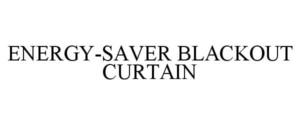  ENERGY-SAVER BLACKOUT CURTAIN