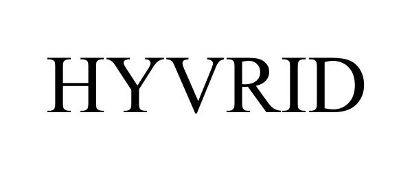 Trademark Logo HYVRID