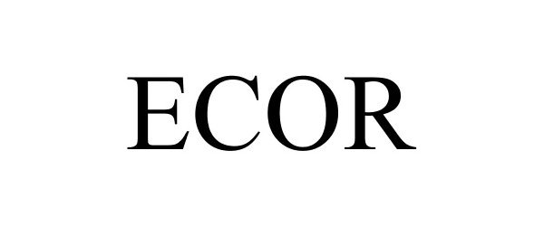 Trademark Logo ECOR