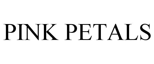 Trademark Logo PINK PETALS