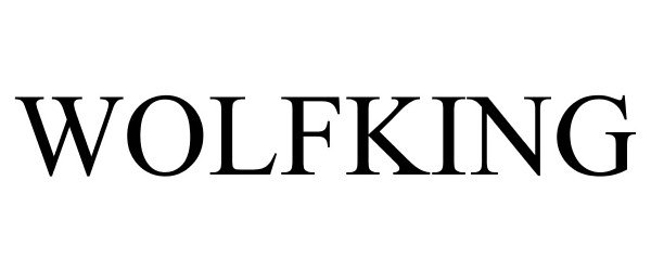 Trademark Logo WOLFKING