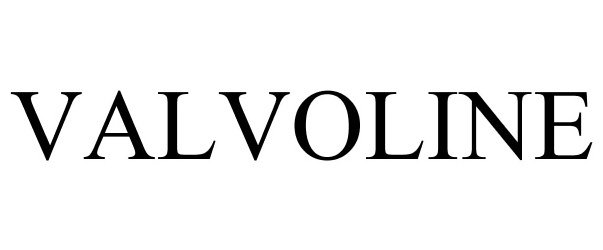 Trademark Logo VALVOLINE