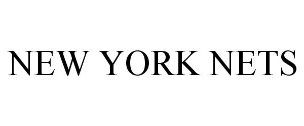 Trademark Logo NEW YORK NETS