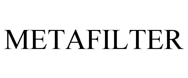 Trademark Logo METAFILTER