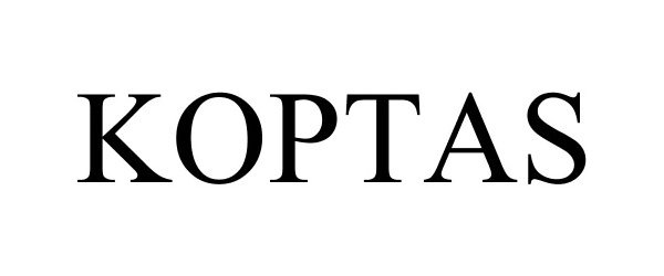 Trademark Logo KOPTAS