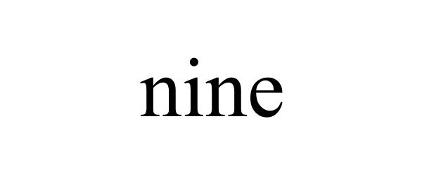 Trademark Logo NINE