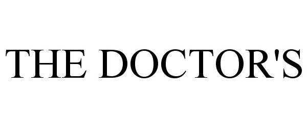  THE DOCTOR'S